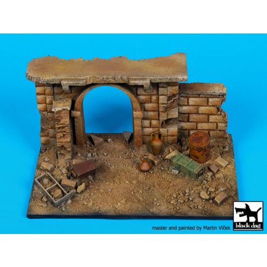 1/35 Gate (Afghanistan) Diorama Base (150 x 100mm) 1/35 Gate (Afghanistan) Diorama Base (150 x 100mm)