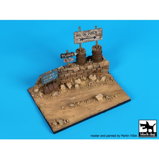 1/35 Africa Base (135mm x 100mm) 1/35 Africa Base (135mm x 100mm)
