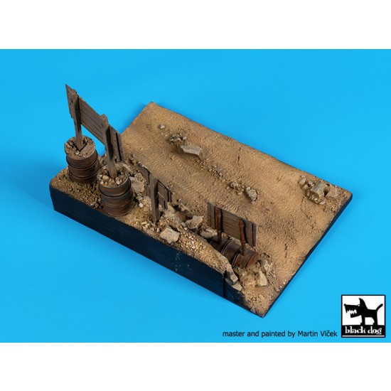 1/35 Africa Base (135mm x 100mm) 1/35 Africa Base (135mm x 100mm)