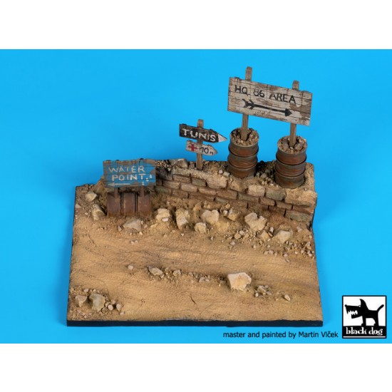 1/35 Africa Base (135mm x 100mm) 1/35 Africa Base (135mm x 100mm)
