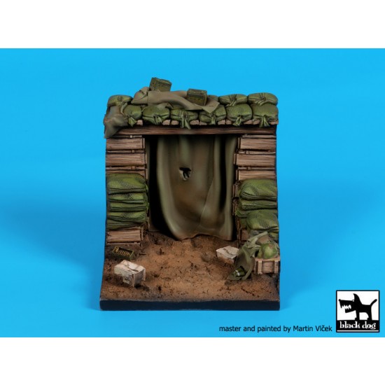 1/35 Vietnam Bunker Base (70mm x 70mm) 1/35 Vietnam Bunker Base (70mm x 70mm)