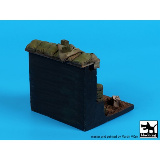 1/35 Vietnam Bunker Base (70mm x 70mm) 1/35 Vietnam Bunker Base (70mm x 70mm)