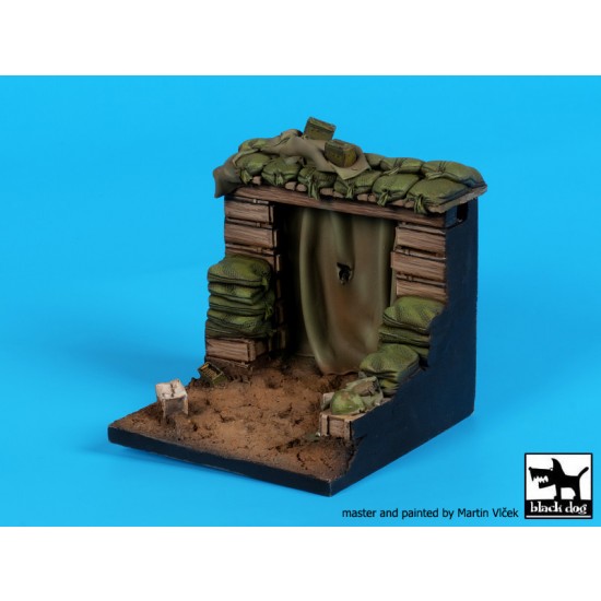 1/35 Vietnam Bunker Base (70mm x 70mm) 1/35 Vietnam Bunker Base (70mm x 70mm)
