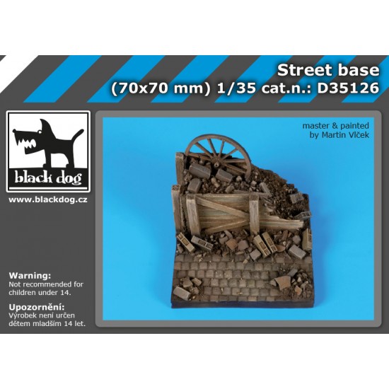 1/35 Street Base (70mm x 70mm) 1/35 Street Base (70mm x 70mm)
