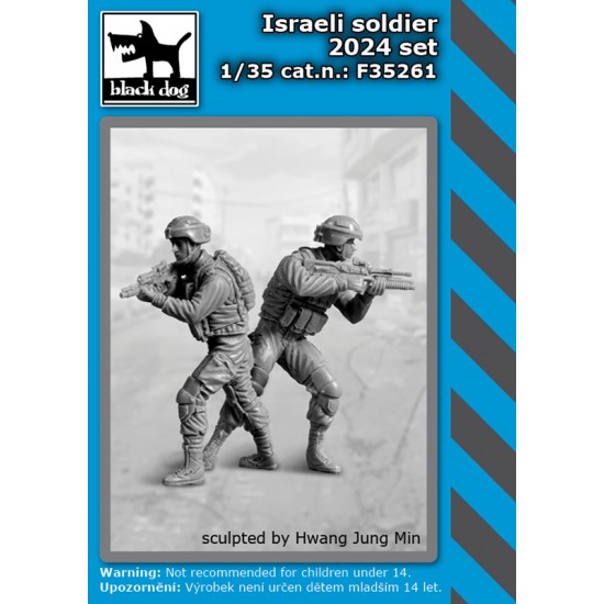 1/35 Israeli Soldiers 2024 set (2 figures) 1/35 Israeli Soldiers 2024 set (2 figures)
