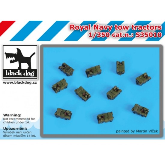 1/350 Royal Navy Tow Tractors 1/350 Royal Navy Tow Tractors