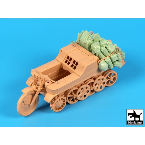 1/16 Kettenkrafttrad Stowage Set 1/16 Kettenkrafttrad Stowage Set