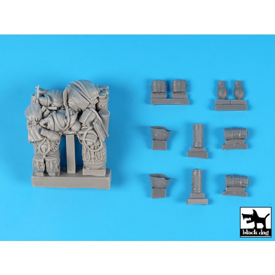 1/16 Kettenkrafttrad Stowage Set 1/16 Kettenkrafttrad Stowage Set