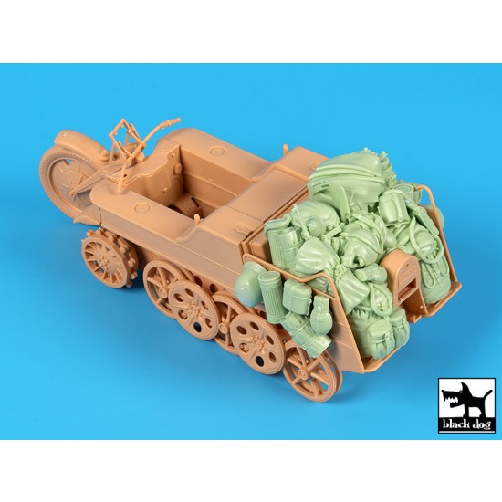 1/16 Kettenkrafttrad Stowage Set 1/16 Kettenkrafttrad Stowage Set