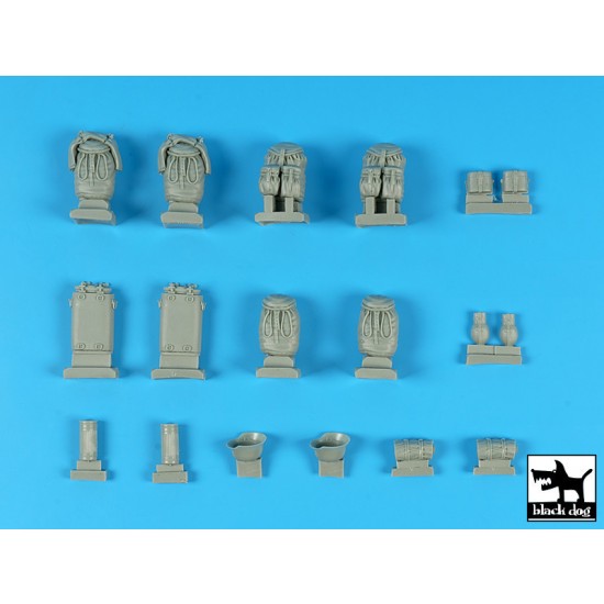 1/16 German Equipment Accessories Set 1/16 German Equipment Accessories Set