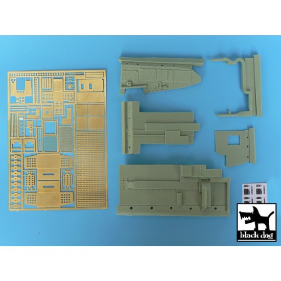 1/35 M1126 Stryker (ICV) Interior Detail Set for AFV Club kit #35126 1/35 M1126 Stryker (ICV) Interior Detail Set for AFV Club kit #35126
