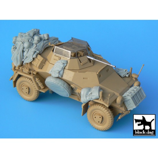 1/35 SdKfz. 222 & 223 Accessories Set for Tamiya kits, 12 resin parts 1/35 SdKfz. 222 & 223 Accessories Set for Tamiya kits, 12 resin parts