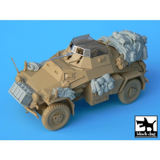 1/35 SdKfz. 222 & 223 Accessories Set for Tamiya kits, 12 resin parts 1/35 SdKfz. 222 & 223 Accessories Set for Tamiya kits, 12 resin parts