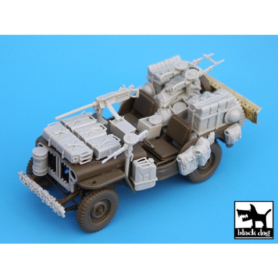 1/35 British SAS Jeep in North Africa 1942 Conversion Set for TamiyaItaleri kits 1/35 British SAS Jeep in North Africa 1942 Conversion Set for TamiyaItaleri kits