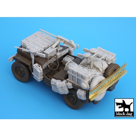 1/35 British SAS Jeep in North Africa 1942 Conversion Set for TamiyaItaleri kits 1/35 British SAS Jeep in North Africa 1942 Conversion Set for TamiyaItaleri kits