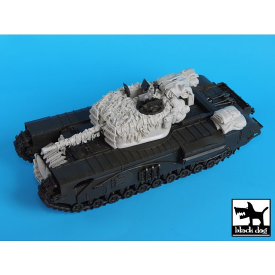 1/35 British Infantry Tank Churchill Mk.VII Conversion Set for Tamiya kit 1/35 British Infantry Tank Churchill Mk.VII Conversion Set for Tamiya kit