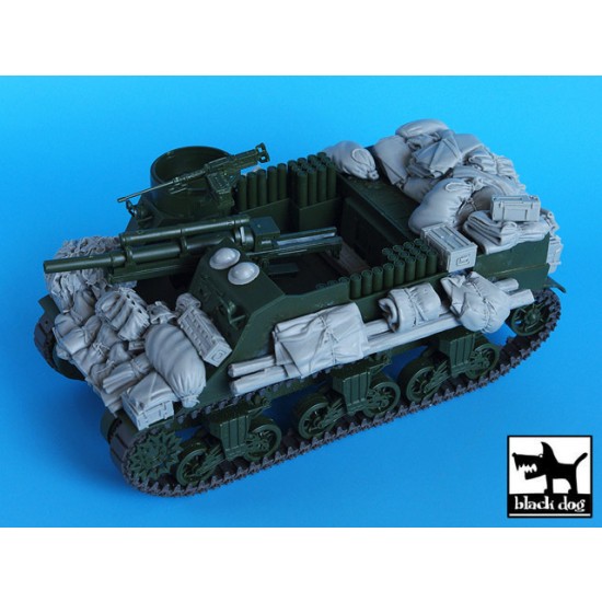 1/35 British M7 Priest Accessories Set for Academy kit 1/35 British M7 Priest Accessories Set for Academy kit