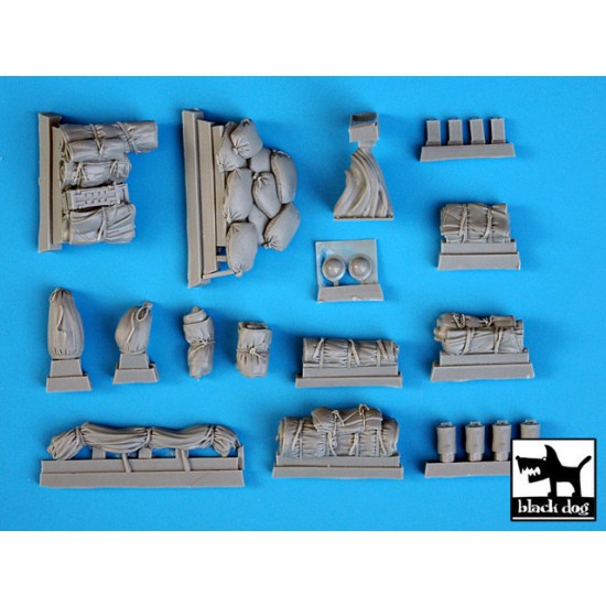1/35 M3 Grant Accessories / Stowage Set for Academy kit 1/35 M3 Grant Accessories / Stowage Set for Academy kit