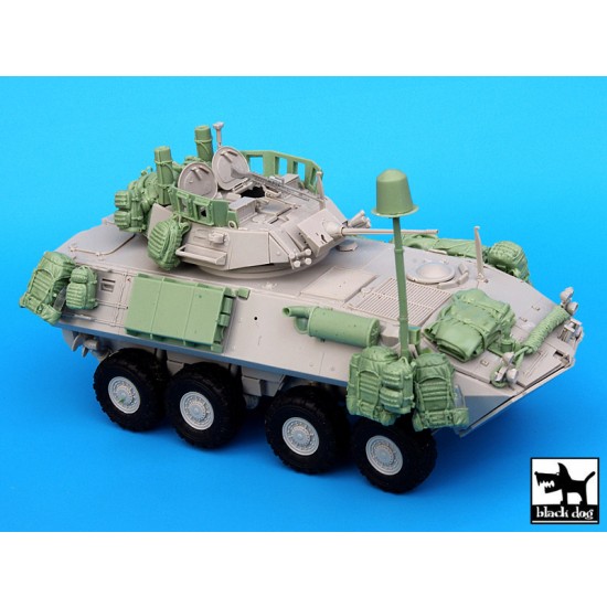 1/35 USMC LAV A2 Armored Vehicle Accessories Set for Trumpeter kit 1/35 USMC LAV A2 Armored Vehicle Accessories Set for Trumpeter kit
