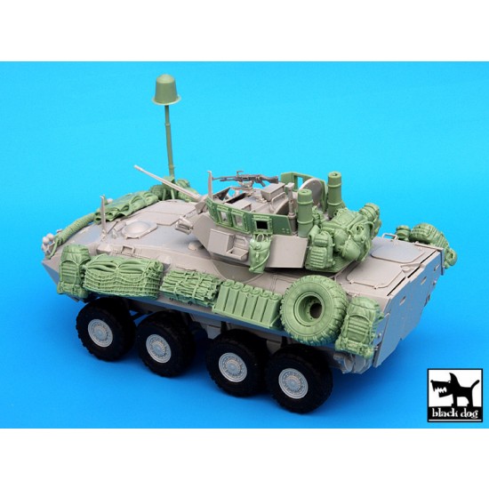1/35 USMC LAV A2 Armored Vehicle Accessories Set for Trumpeter kit 1/35 USMC LAV A2 Armored Vehicle Accessories Set for Trumpeter kit