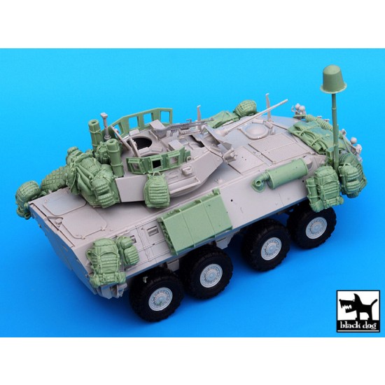 1/35 USMC LAV A2 Armored Vehicle Accessories Set for Trumpeter kit 1/35 USMC LAV A2 Armored Vehicle Accessories Set for Trumpeter kit