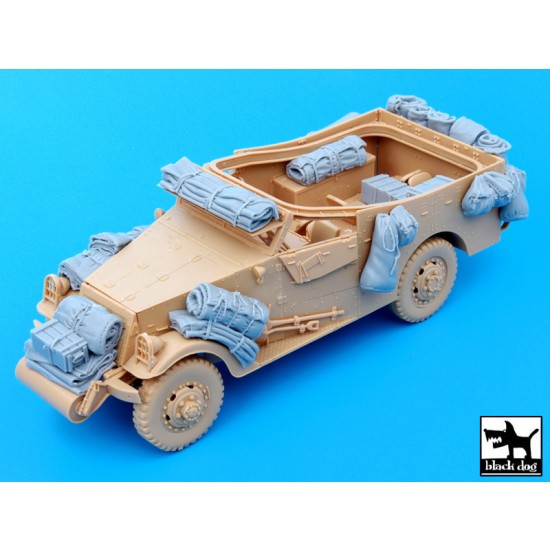1/35 US M3A1 Scout Car Accessories Set for HobbyBoss kit 1/35 US M3A1 Scout Car Accessories Set for HobbyBoss kit