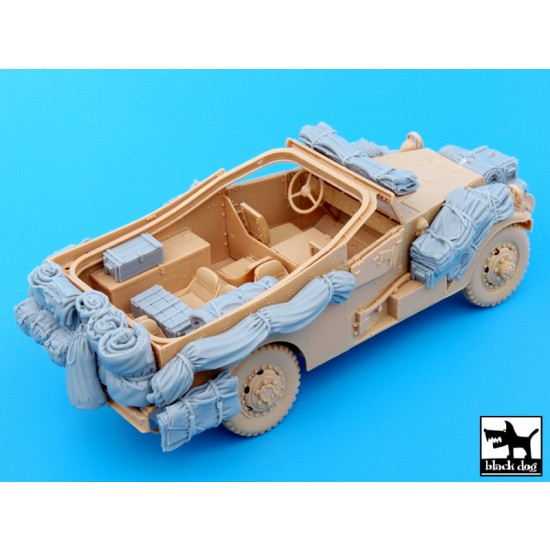 1/35 US M3A1 Scout Car Accessories Set for HobbyBoss kit 1/35 US M3A1 Scout Car Accessories Set for HobbyBoss kit