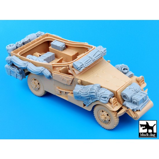 1/35 US M3A1 Scout Car Accessories Set for HobbyBoss kit 1/35 US M3A1 Scout Car Accessories Set for HobbyBoss kit