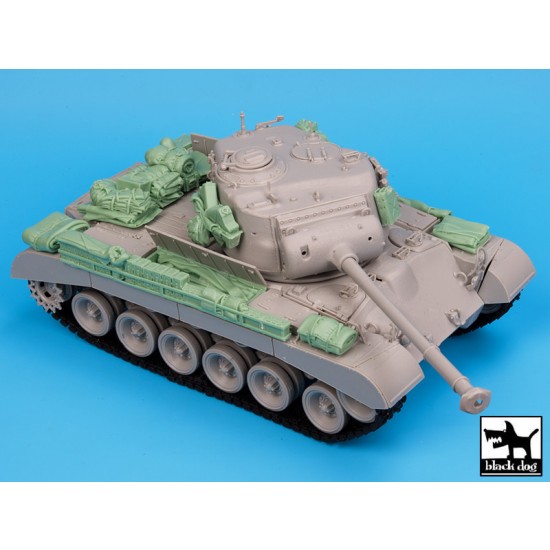 1/35 US M26 Pershing Accessories Set for HobbyBoss kit 1/35 US M26 Pershing Accessories Set for HobbyBoss kit