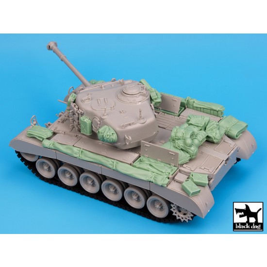 1/35 US M26 Pershing Accessories Set for HobbyBoss kit 1/35 US M26 Pershing Accessories Set for HobbyBoss kit