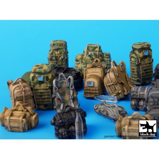 1/35 Australian Equipment Accessories Set 1/35 Australian Equipment Accessories Set