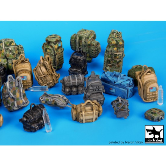 1/35 Australian Equipment Accessories Set 1/35 Australian Equipment Accessories Set