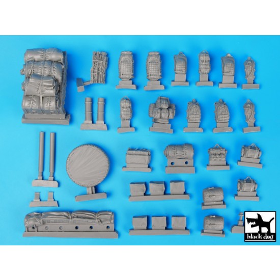 1/35 Australia Bushmaster Accessories Set for Showcase models 1/35 Australia Bushmaster Accessories Set for Showcase models