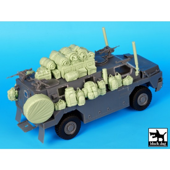 1/35 Australia Bushmaster Accessories Set for Showcase models 1/35 Australia Bushmaster Accessories Set for Showcase models