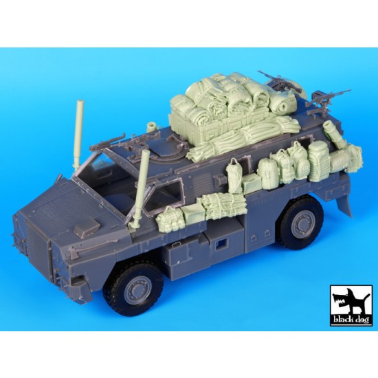 1/35 Australia Bushmaster Accessories Set for Showcase models 1/35 Australia Bushmaster Accessories Set for Showcase models