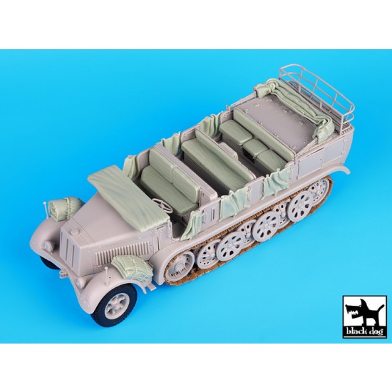 1/35 SdKfz 8 12t Heavy Halftrack Accessories Set for Trumpeter kit 1/35 SdKfz 8 12t Heavy Halftrack Accessories Set for Trumpeter kit