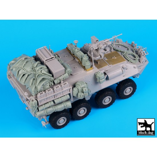 1/35 Australian ASLAV-PC (Personnel Carrier) Phase 3 Accessories Set for Trumpeter kit 1/35 Australian ASLAV-PC (Personnel Carrier) Phase 3 Accessories Set for Trumpeter kit