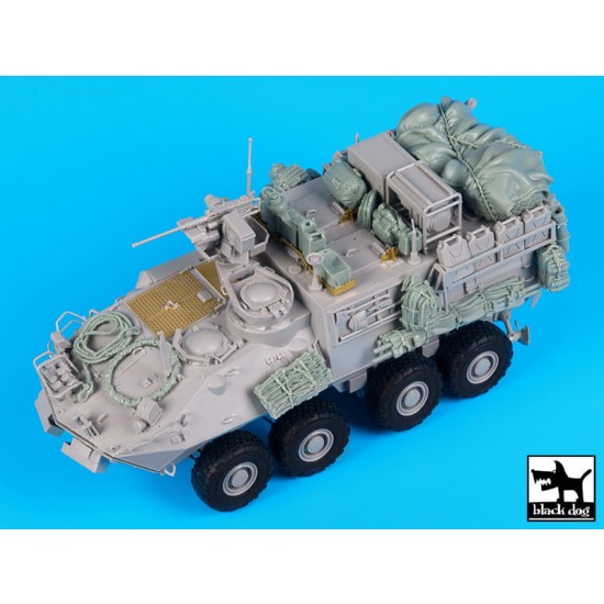 1/35 Australian ASLAV-PC (Personnel Carrier) Phase 3 Accessories Set for Trumpeter kit 1/35 Australian ASLAV-PC (Personnel Carrier) Phase 3 Accessories Set for Trumpeter kit