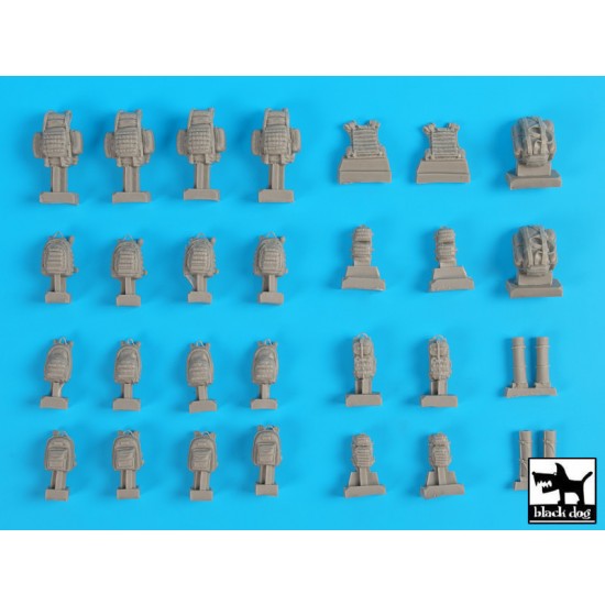 1/35 French Equipment Accessories Set 1/35 French Equipment Accessories Set