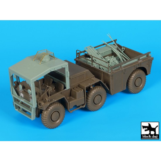 1/35 US M561 Gama Goat Fire Truck V1 Conversion Set for Tamiya #35330 1/35 US M561 Gama Goat Fire Truck V1 Conversion Set for Tamiya #35330