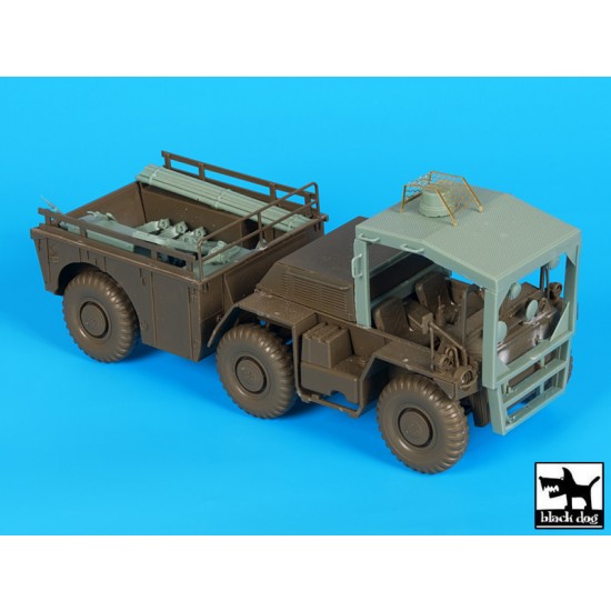 1/35 US M561 Gama Goat Fire Truck V1 Conversion Set for Tamiya #35330 1/35 US M561 Gama Goat Fire Truck V1 Conversion Set for Tamiya #35330