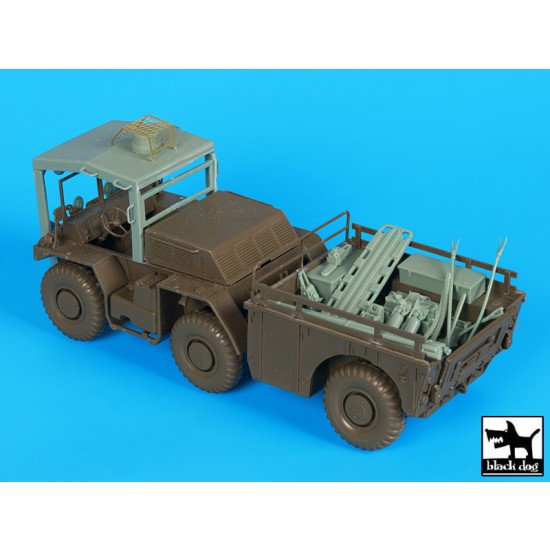 1/35 US M561 Gama Goat Fire Truck V1 Conversion Set for Tamiya #35330 1/35 US M561 Gama Goat Fire Truck V1 Conversion Set for Tamiya #35330