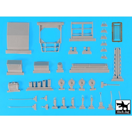 1/35 US M561 Gama Goat Fire Truck V1 Conversion Set for Tamiya #35330 1/35 US M561 Gama Goat Fire Truck V1 Conversion Set for Tamiya #35330