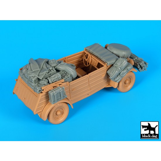 1/35 Kubelwagen Africa Corps Stowage Set for Tamiya kits 1/35 Kubelwagen Africa Corps Stowage Set for Tamiya kits