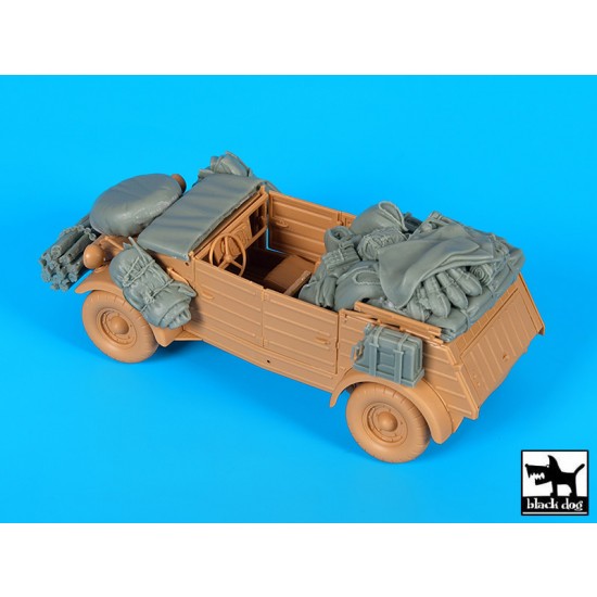 1/35 Kubelwagen Africa Corps Stowage Set for Tamiya kits 1/35 Kubelwagen Africa Corps Stowage Set for Tamiya kits