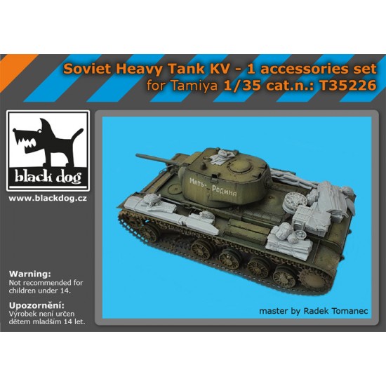 1/35 Soviet Heavy Tank KV-1 Stowage set for Tamiya kits 1/35 Soviet Heavy Tank KV-1 Stowage set for Tamiya kits