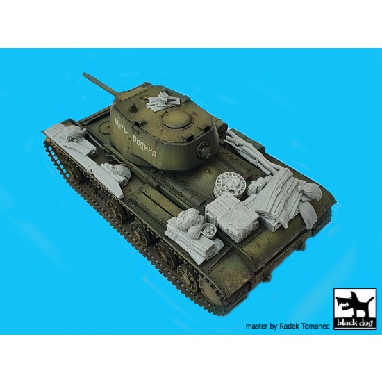 1/35 Soviet Heavy Tank KV-1 Stowage set for Tamiya kits 1/35 Soviet Heavy Tank KV-1 Stowage set for Tamiya kits