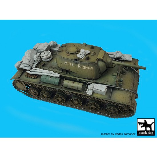 1/35 Soviet Heavy Tank KV-1 Stowage set for Tamiya kits 1/35 Soviet Heavy Tank KV-1 Stowage set for Tamiya kits