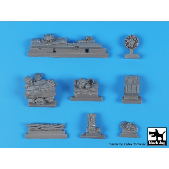 1/35 Soviet Heavy Tank KV-1 Stowage set for Tamiya kits 1/35 Soviet Heavy Tank KV-1 Stowage set for Tamiya kits