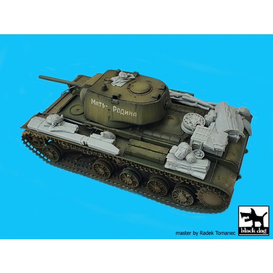 1/35 Soviet Heavy Tank KV-1 Stowage set for Tamiya kits 1/35 Soviet Heavy Tank KV-1 Stowage set for Tamiya kits